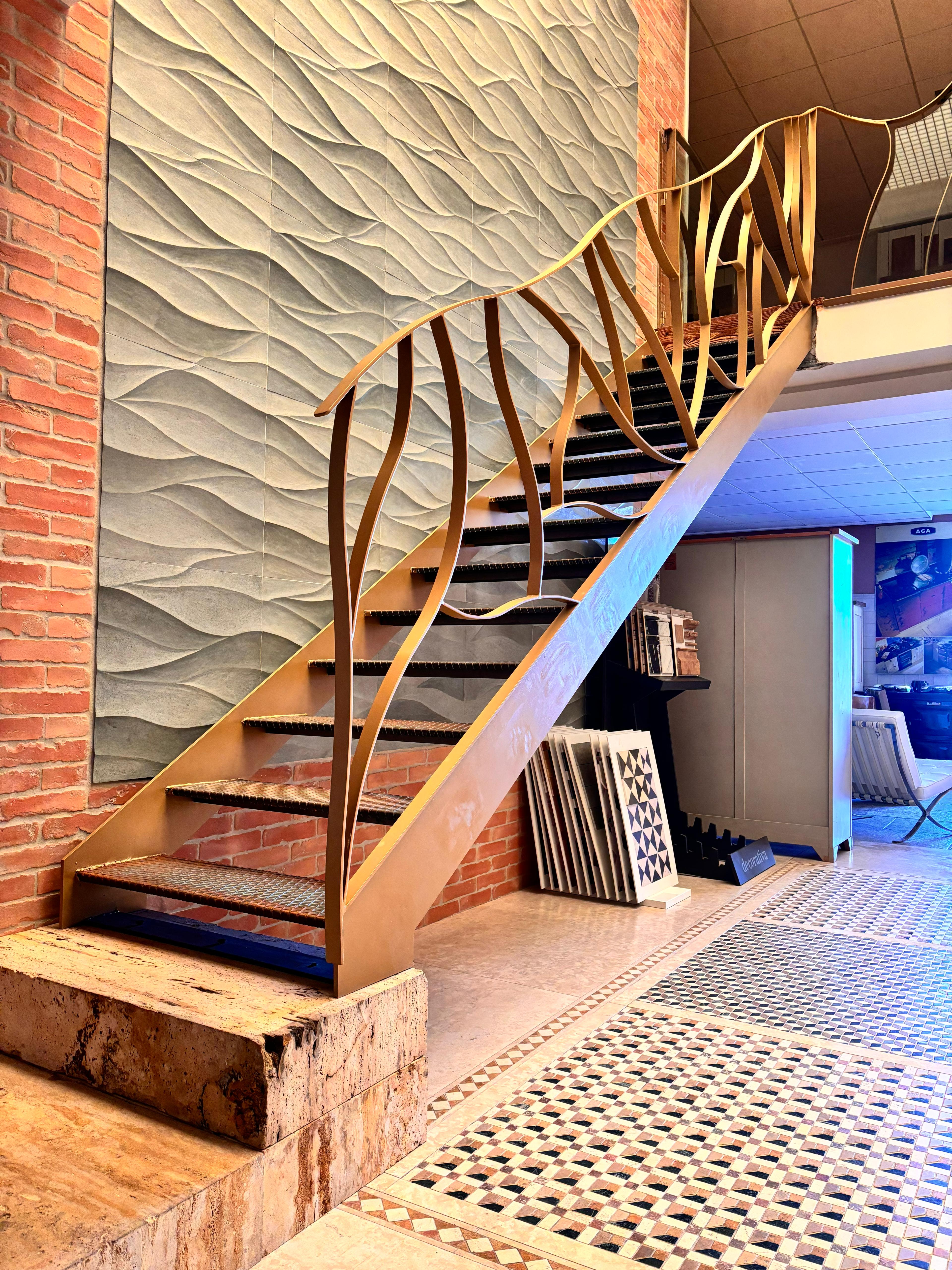 Barandilla Escalera, foto